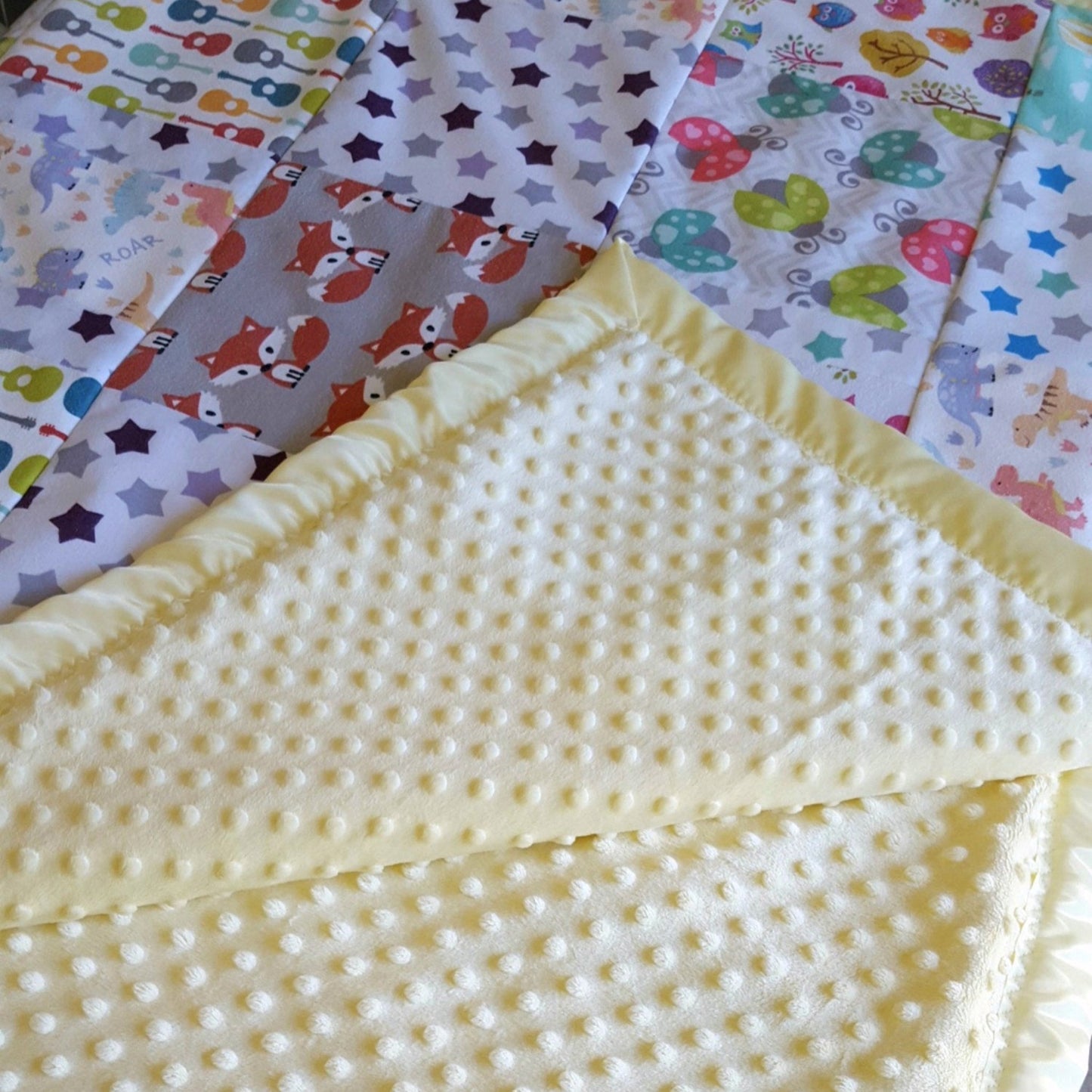 Baby Clothes Memory Blanket Minky