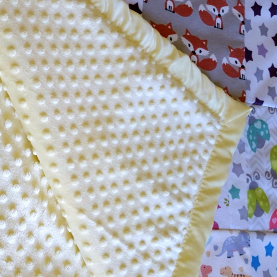 Baby's First Year Memory Blanket Back