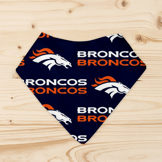 Denver Broncos Bandana Bib