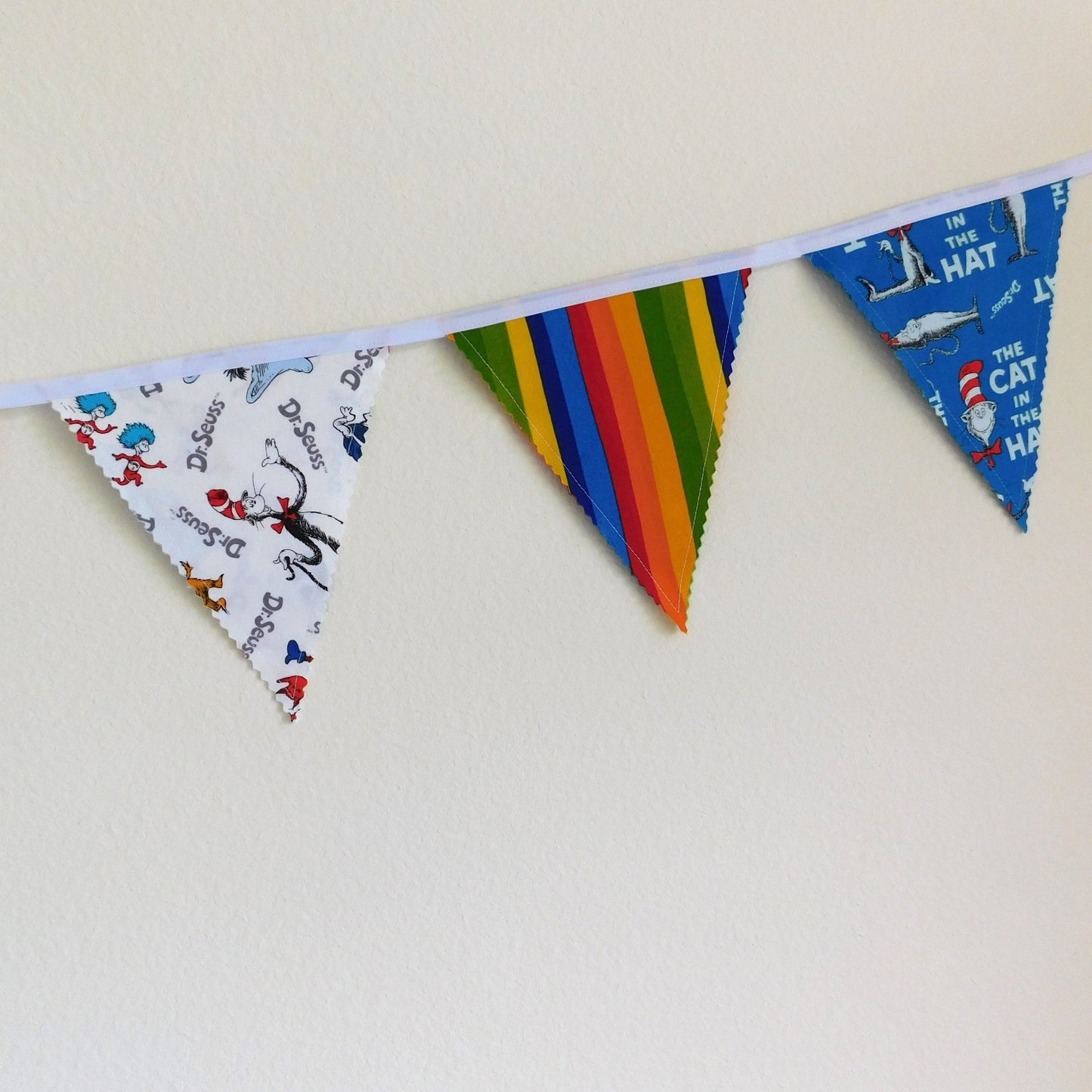 Dr Seuss Fabric Flag Bunting