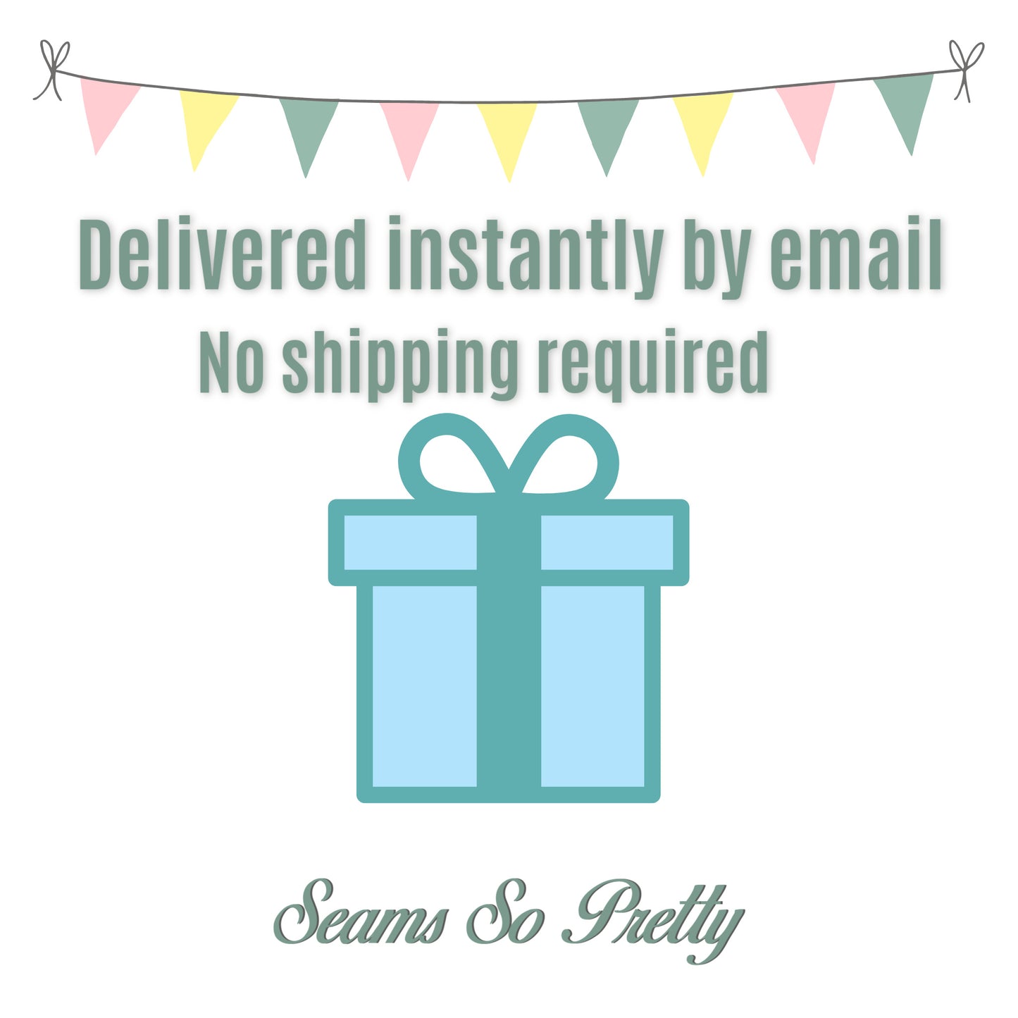 Digital gift card delivered instantly by email with no shipping required