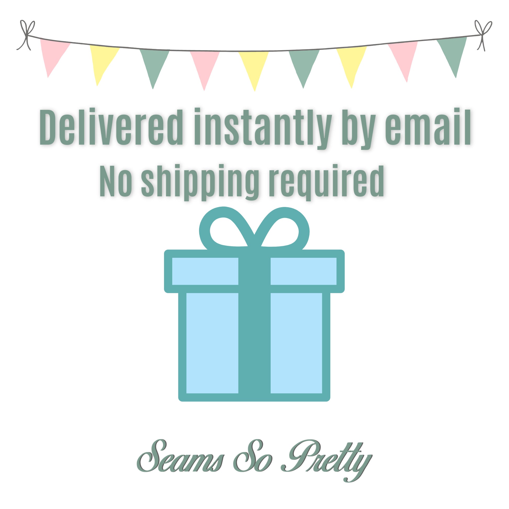 Digital gift card delivered instantly by email with no shipping required