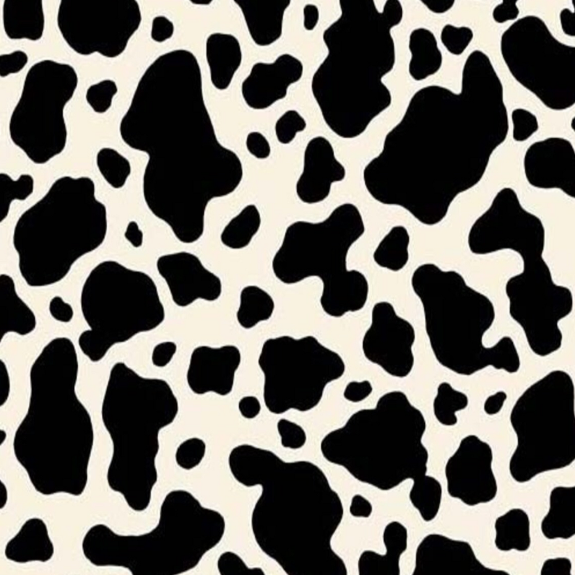 Cow Print Fabric Swatch