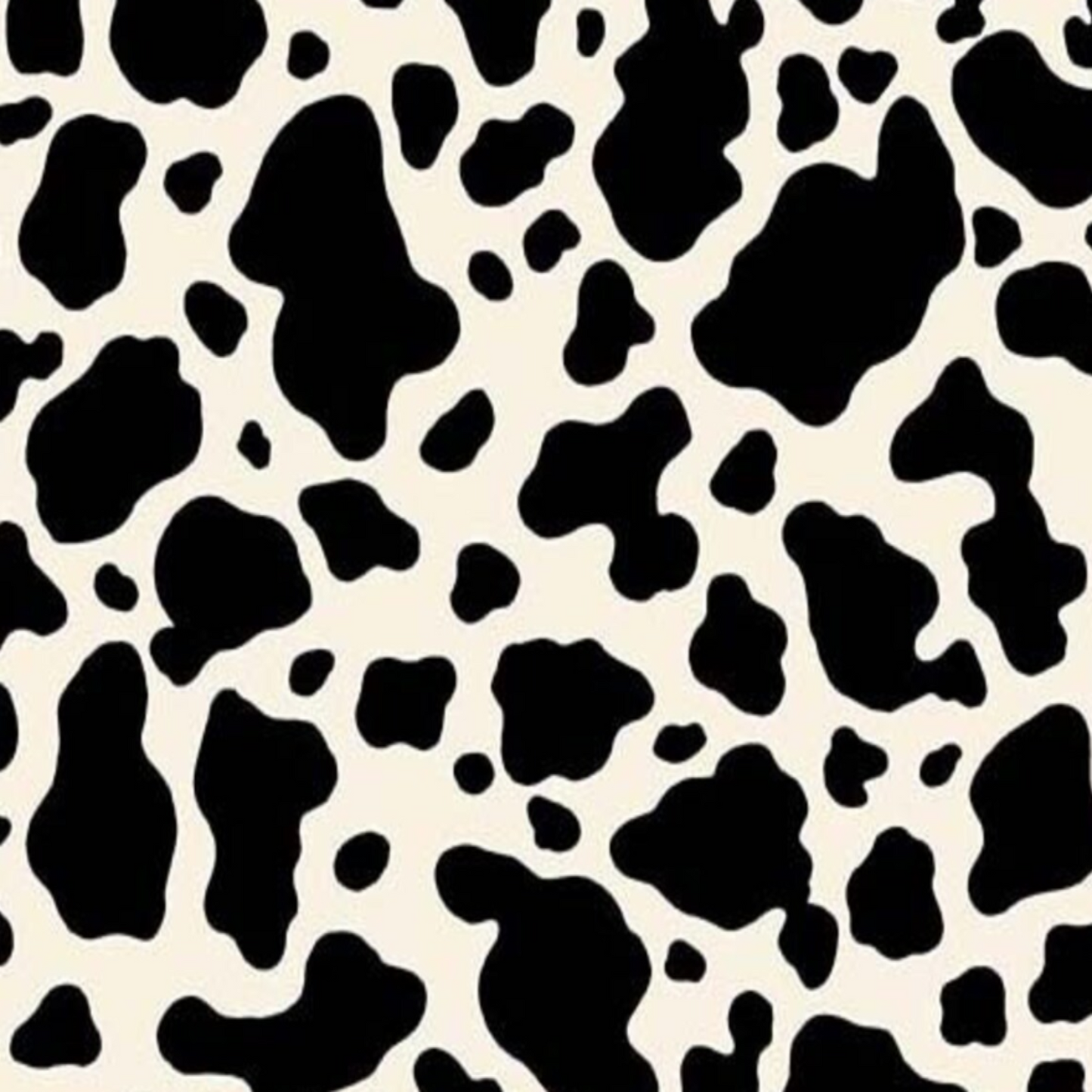 Cow Print Fabric Swatch