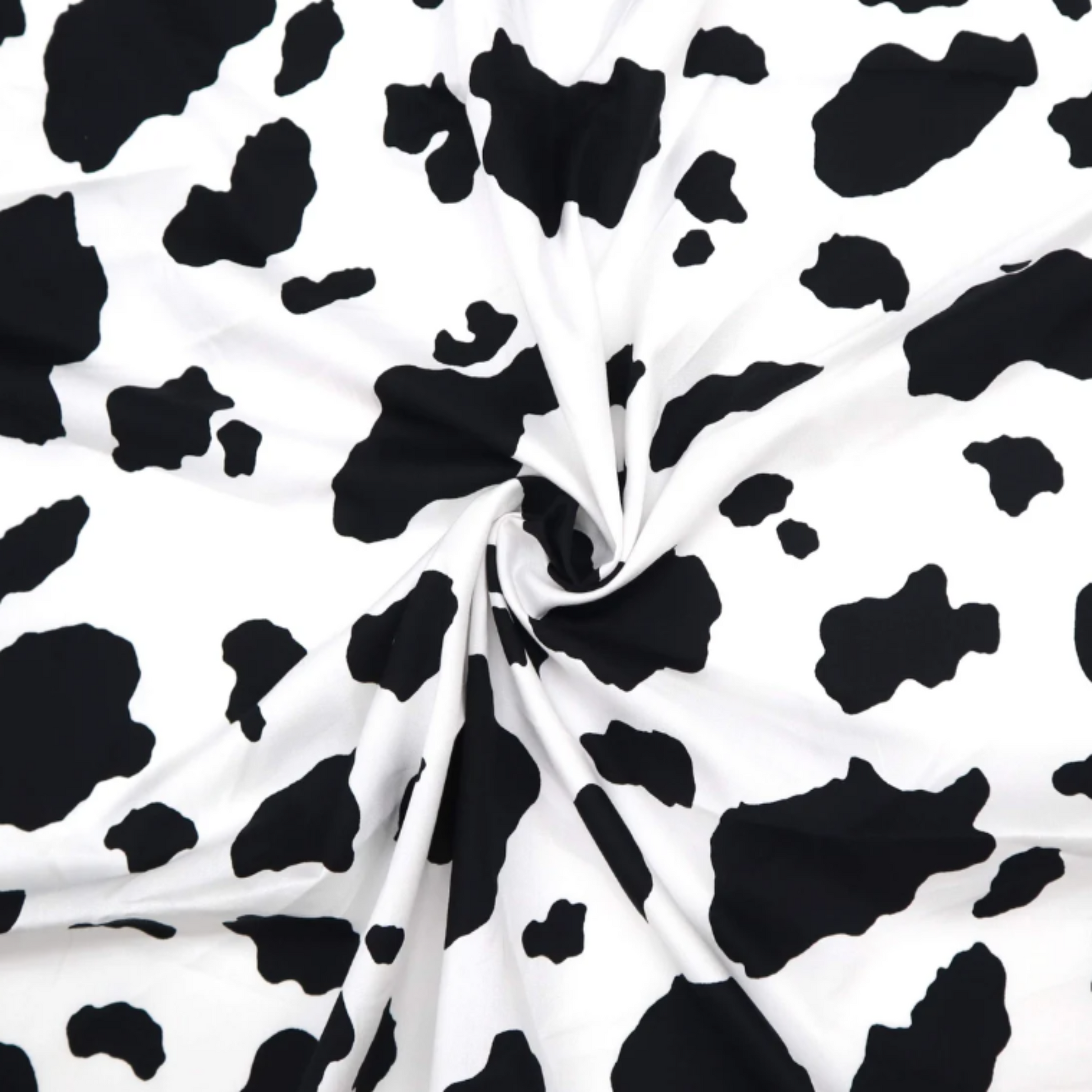 Cow Print Fabric Swatch
