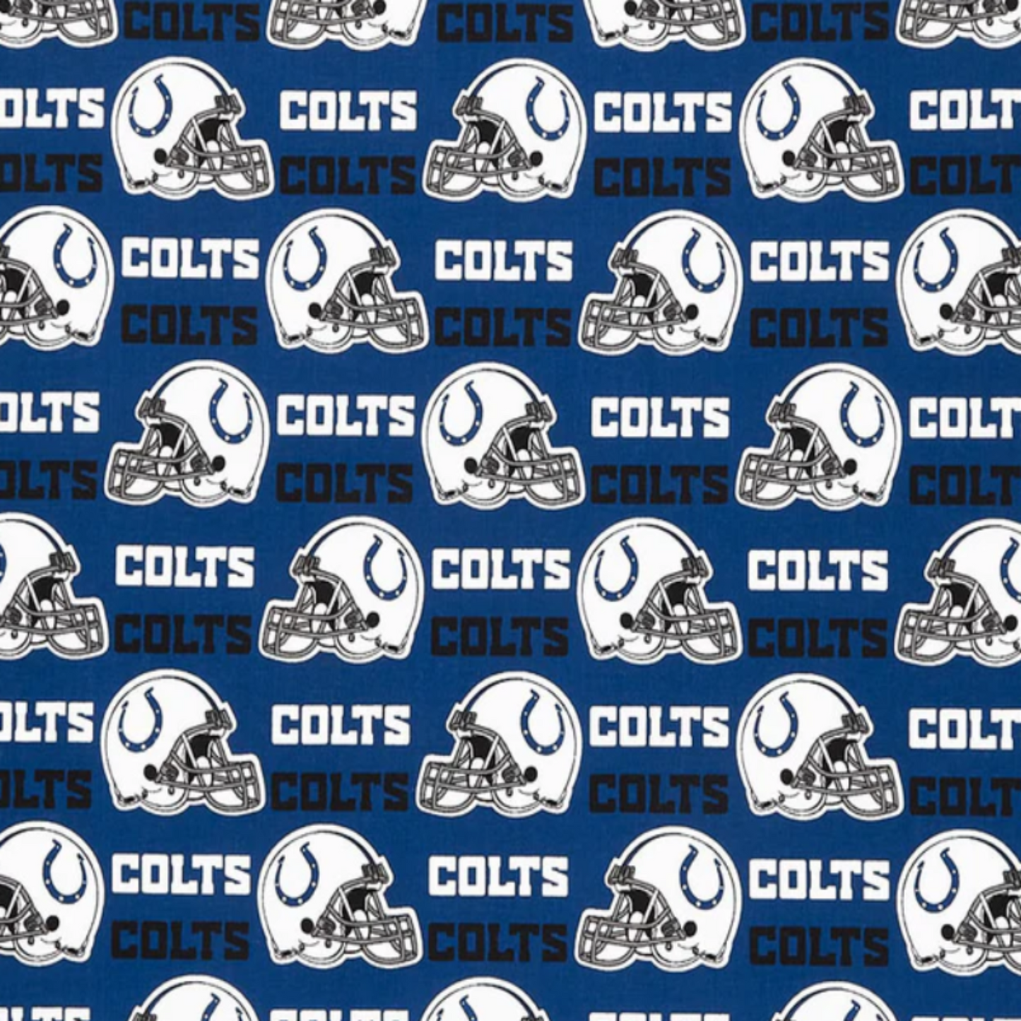 Indianapolis Colts Fabric Swatch