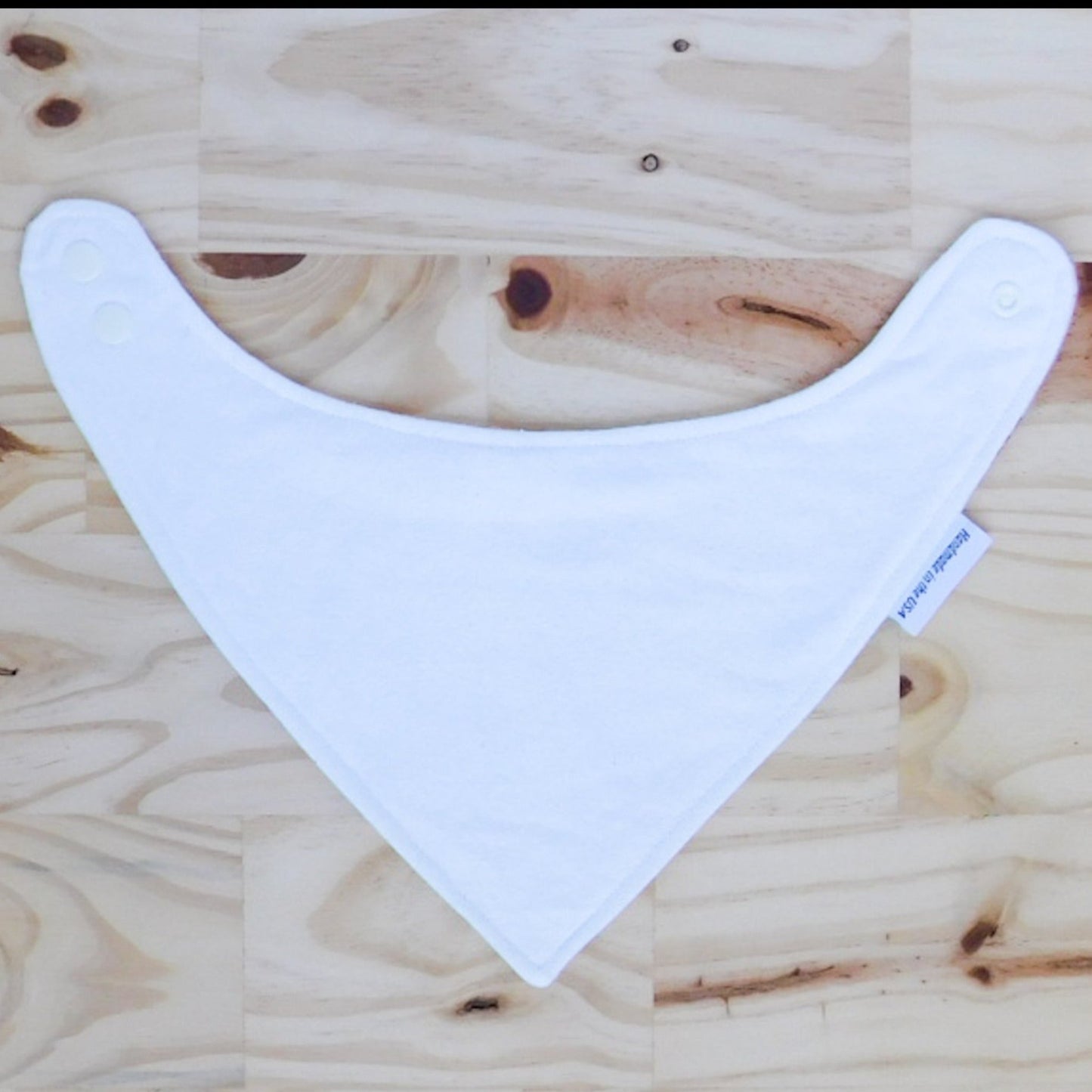 Buffalo Check Bandana Drool Bib Back
