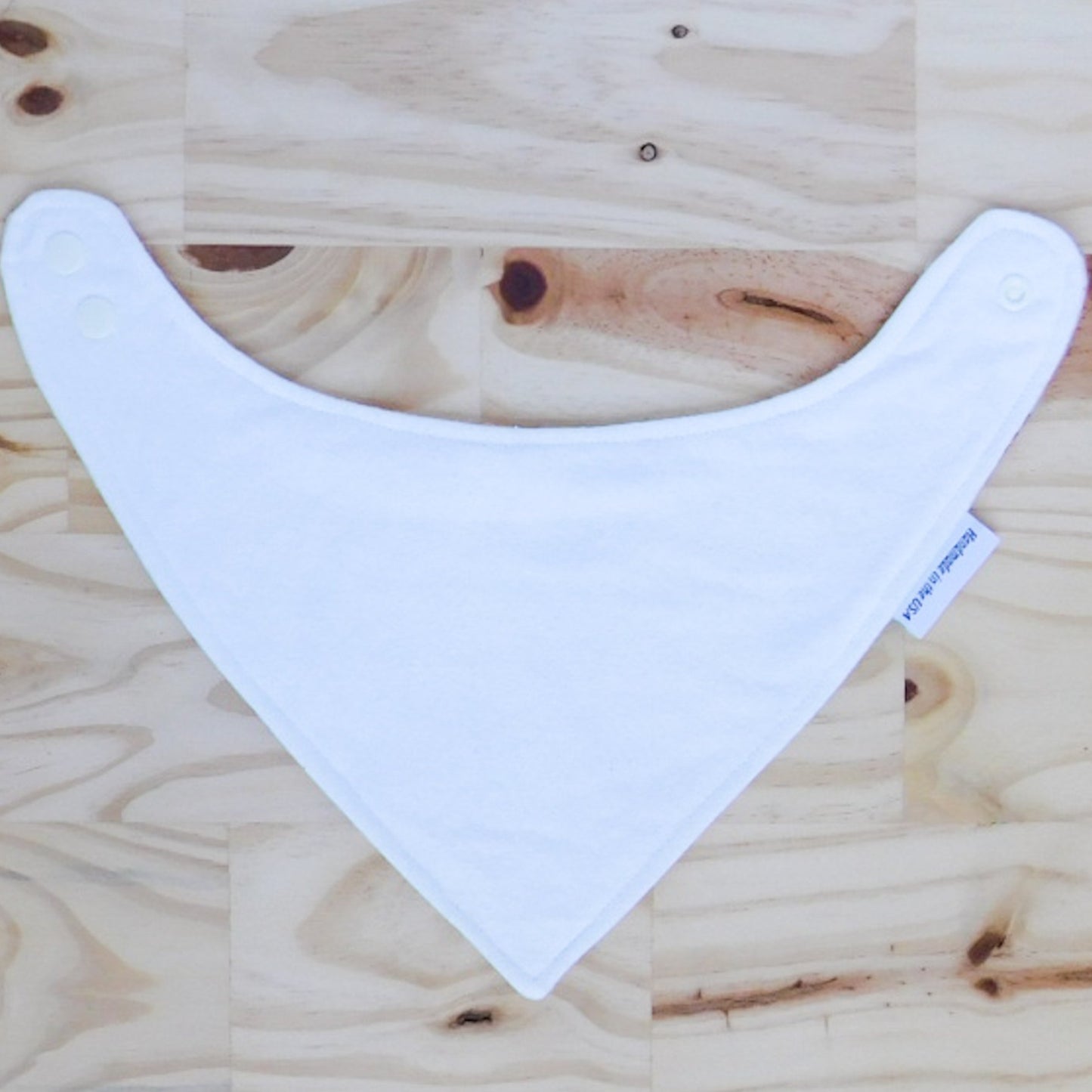 Bandana Blue Drool Bib Back