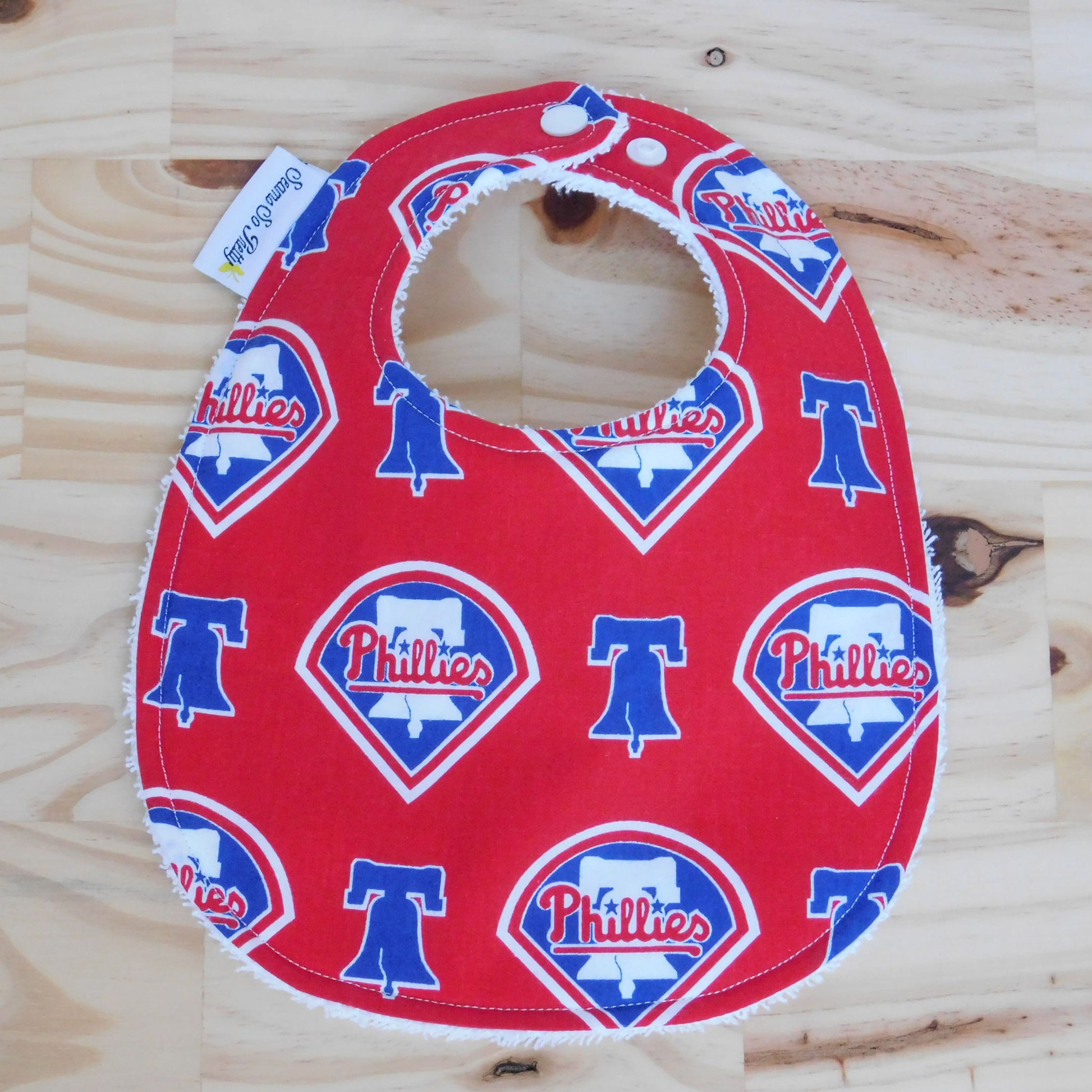 Philadelphia Phillies Bib Front View