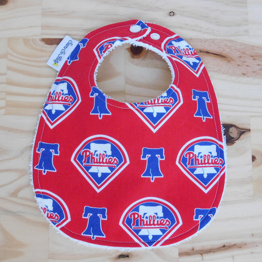 Philadelphia Phillies Bib Front View