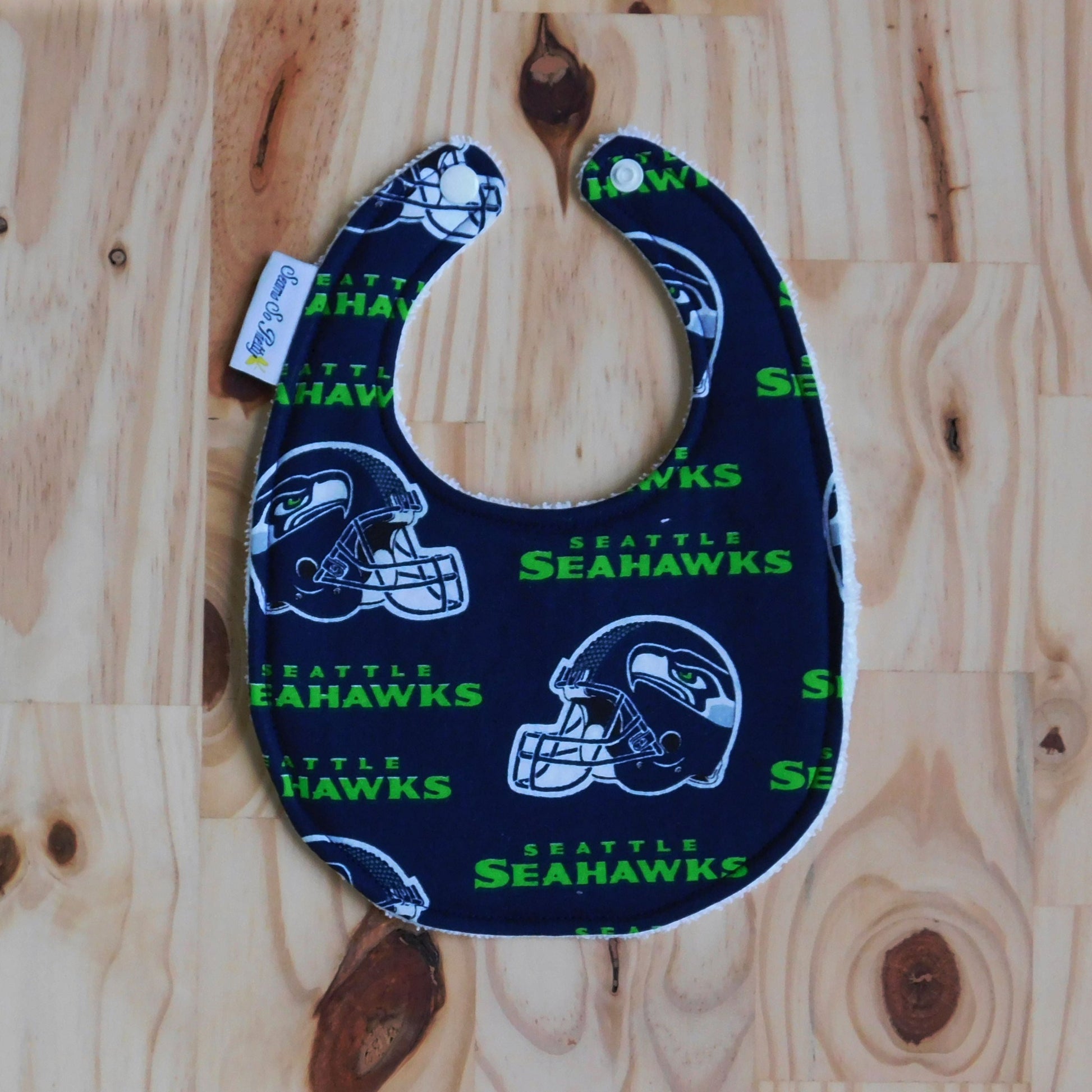 Seattle Seahawks Bib Front unsnapped