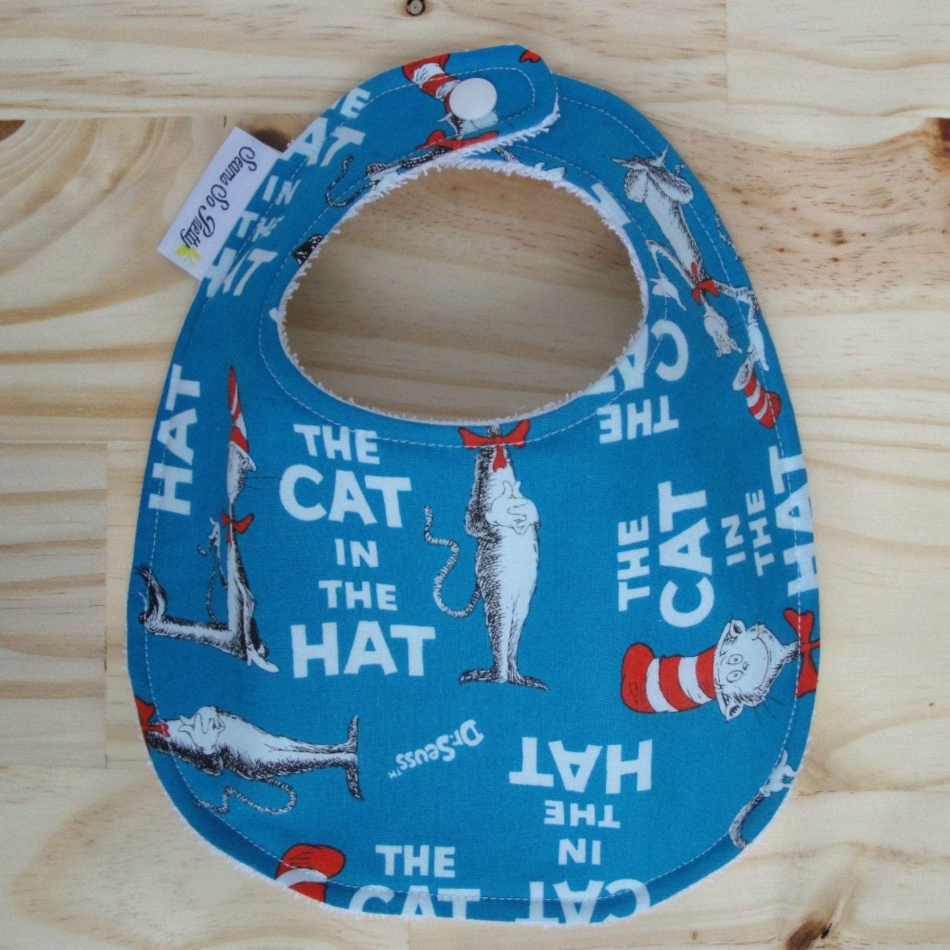 Dr Seuss Cat In The Hat Bib Front