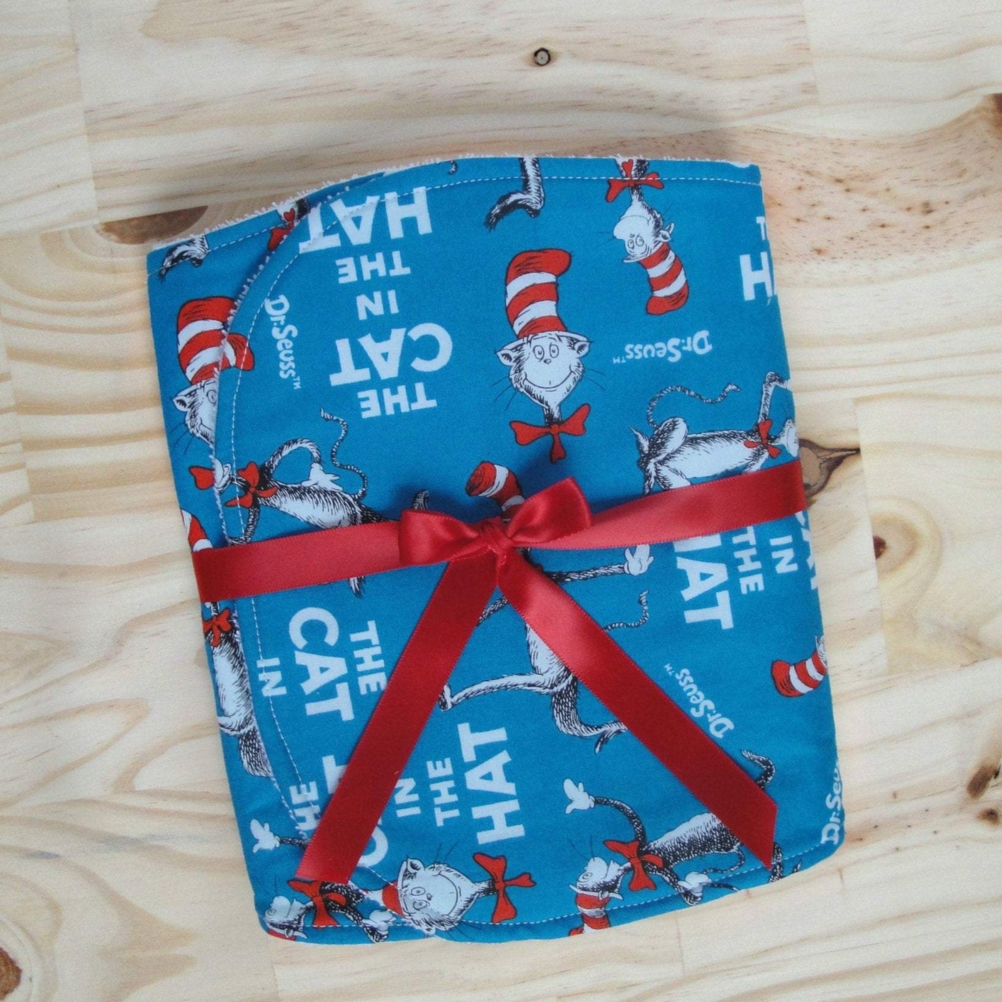 Dr Seuss Cat In The Hat Burp Cloth