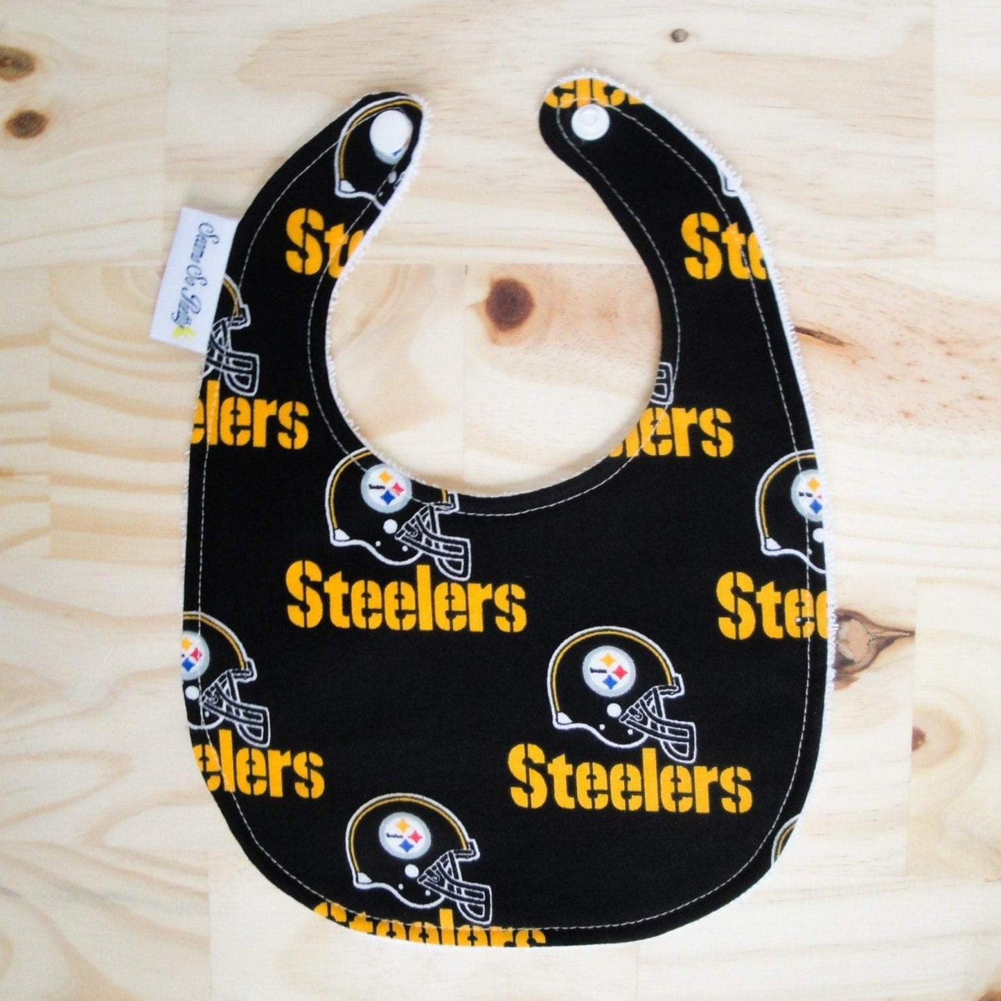 Steelers NFL Bib, Baby or Toddler, Unsnapped