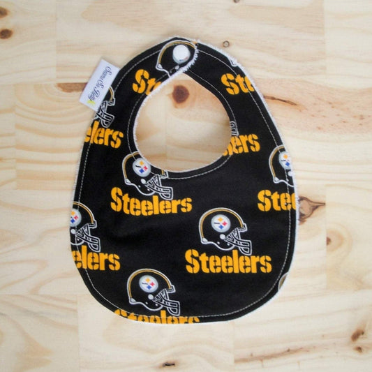 Steelers NFL Bib, Baby or Toddler, Snapped